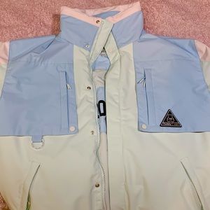 Teddy Fresh Pastel Colorblock Ski Jacket NEW